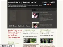 Sites similar to concealedcarrytrainingnc.com