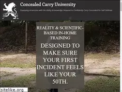 Sites similar to concealedcarryuniversity.org