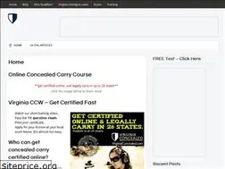 Sites similar to concealedweaponspermitva.com