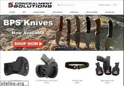 Sites similar to concealmentsolutions.com