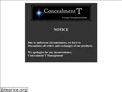 Sites similar to concealmentt.com