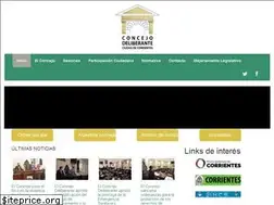 Sites similar to concejocorrientes.gob.ar