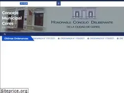 Sites similar to concejodeceres.com