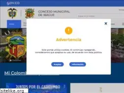 Sites similar to concejodeibague.gov.co