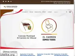 Sites similar to concejoelcarmen.gov.co