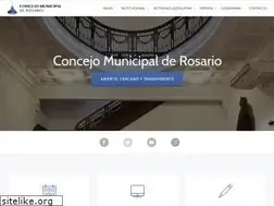 Sites similar to concejorosario.gov.ar