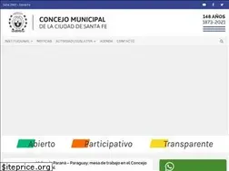 Sites similar to concejosantafe.gov.ar