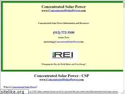 Sites similar to concentratedsolarpower.com