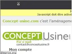 Sites similar to concept-usine.com