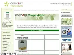 Sites similar to concept-vitalprodukte.de