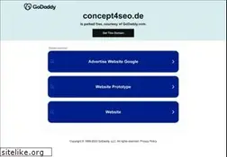 Sites similar to concept4seo.de