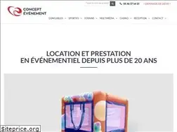 Sites similar to conceptevenement.com