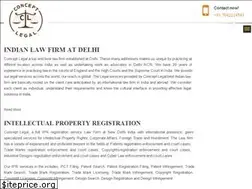Sites similar to conceptlegal.in