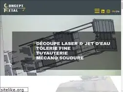 Sites similar to conceptmetal.fr