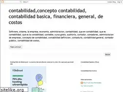 Sites similar to conceptodecontabilidadbasicadecostos.blogspot.com