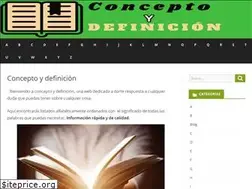 Sites similar to conceptodefinicion.net
