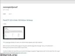 Sites similar to conceptofproof.wordpress.com