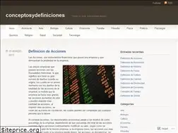 Sites similar to conceptosydefiniciones.wordpress.com