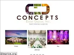 Sites similar to conceptseventdesign.com