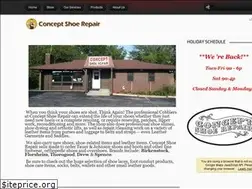 Sites similar to conceptshoerepair.com