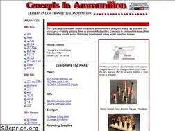 Sites similar to conceptsinammunition.com
