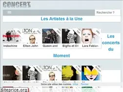 Sites similar to concert.info