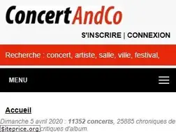 Sites similar to concertandco.com
