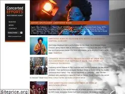 Sites similar to concertedefforts.com