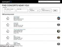 Sites similar to concertful.com
