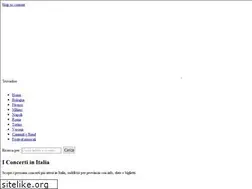 Sites similar to concerti-italia.it