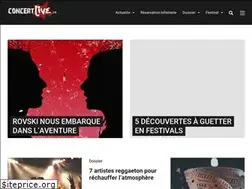 Sites similar to concertlive.fr