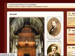 Sites similar to concerts-lamadeleine.com