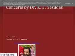Sites similar to concertsbydrkjyesudas.blogspot.com