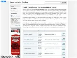 Sites similar to concertsdallas.com