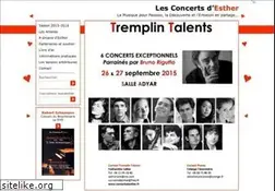 Sites similar to concertsdesther.fr