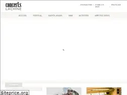 Sites similar to concertslachine.ca