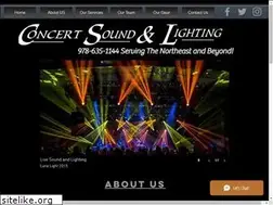 Sites similar to concertsoundandlighting.com