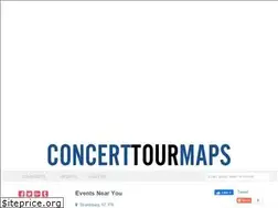 Sites similar to concerttourmaps.com