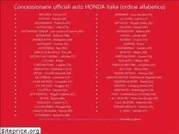 Sites similar to concessionarie-honda.it
