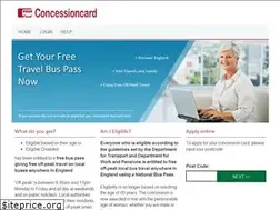 Sites similar to concessioncard.net
