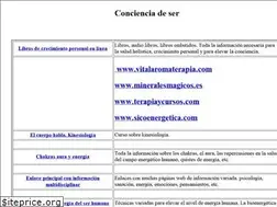 Sites similar to concienciadeser.es