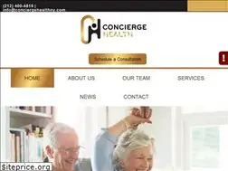 Sites similar to conciergehealthny.com
