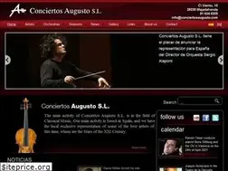 Sites similar to conciertosaugusto.com