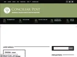 Sites similar to conciliarpost.com
