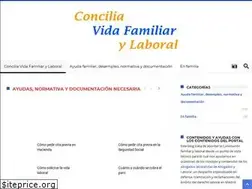 Sites similar to conciliavidafamiliarylaboral.es