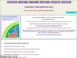 Sites similar to concordanimals.com