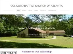 Sites similar to concordbaptistofatlanta.com