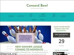 Sites similar to concordbowl.com