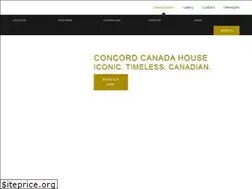 Sites similar to concordcanadahouse.ca