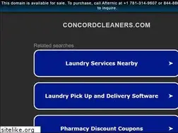 Sites similar to concordcleaners.com